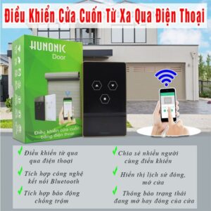 Công Tắc Cửa Cuốn Wifi Thông Minh HUNONIC DOOR - Ảnh 3