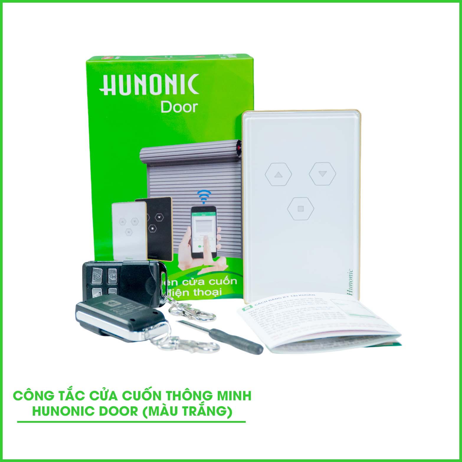 Công Tắc Cửa Cuốn Wifi Thông Minh HUNONIC DOOR - Ảnh 4
