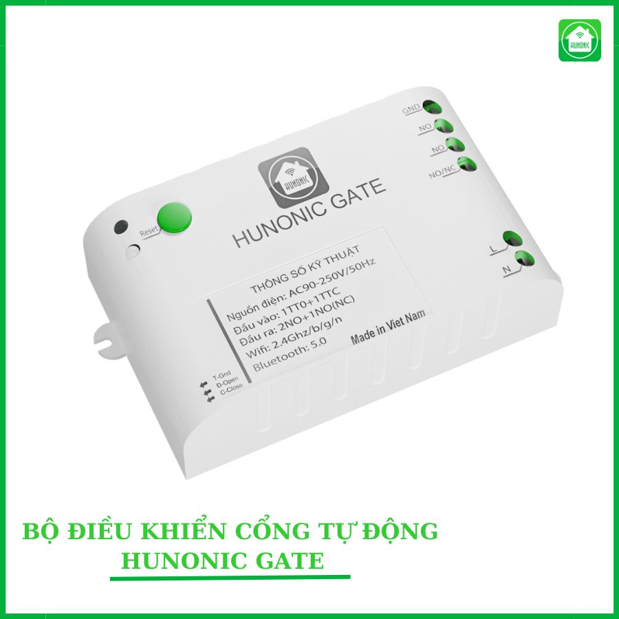 Bộ điều khiển cổng tự động Wifi HUNONIC GATE