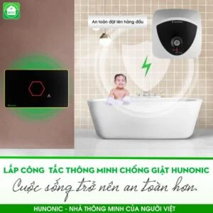 Công Tắc Chống Giật Bình Nóng Lạnh Thông Minh Premium - Ảnh 3
