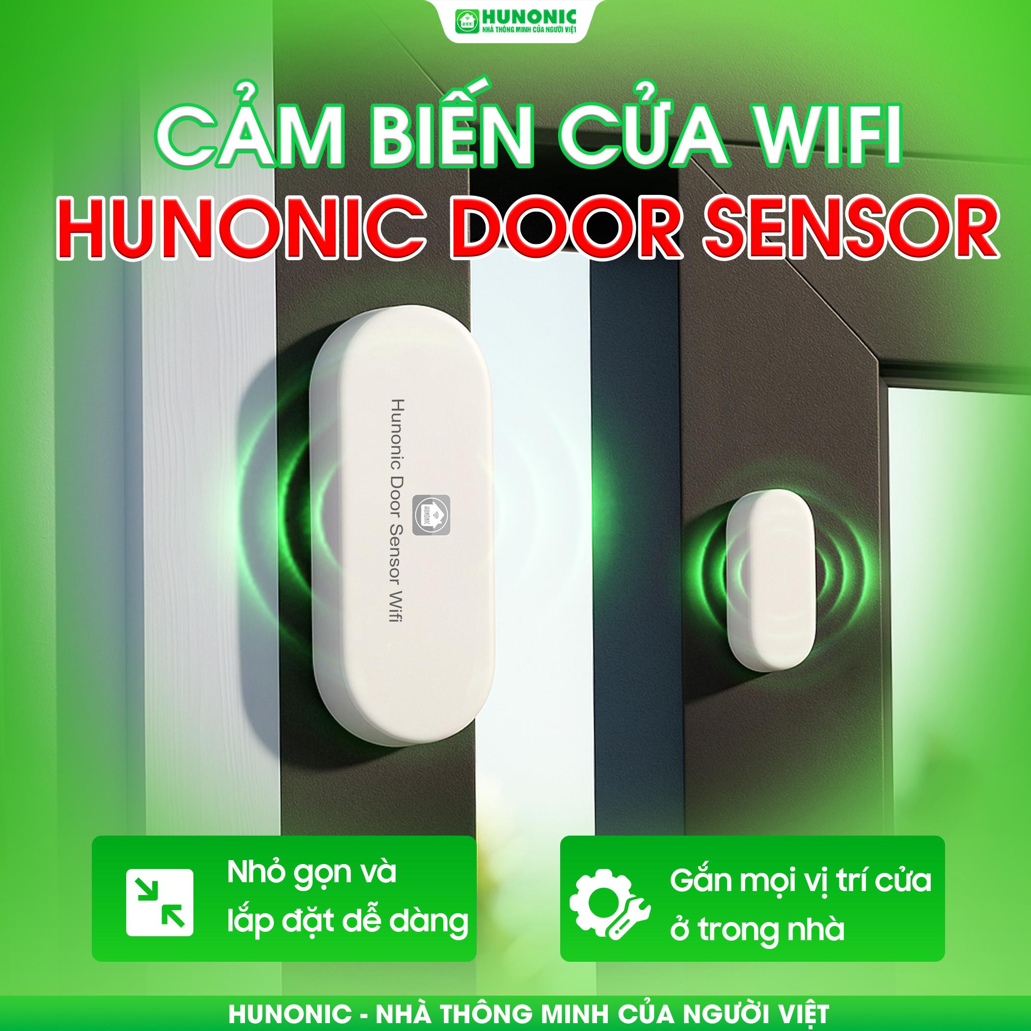 Cảm biến cửa Wifi Hunonic Door Sensor Thế Hệ Mới - Ảnh 5